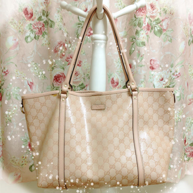 ベビーピンク♡GUCCIトートバッグ♡ - grupobatia.com.mx