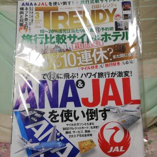 miaiさん専用日経トレンディ　ANAJAL2019 3月(ビジネス/経済)