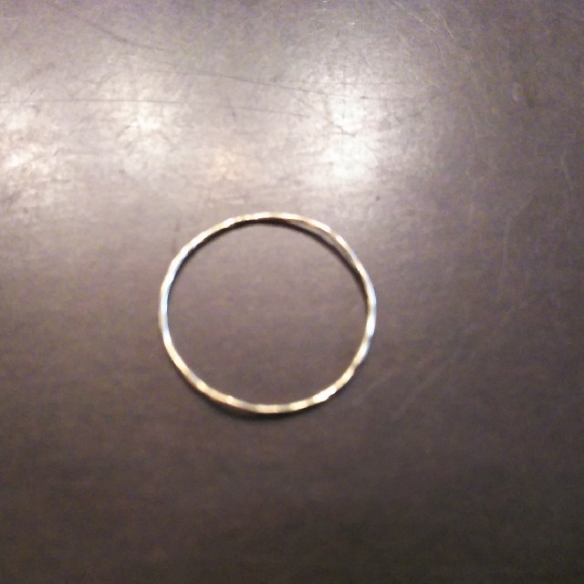 K18丸線リング レディースのアクセサリー(リング(指輪))の商品写真