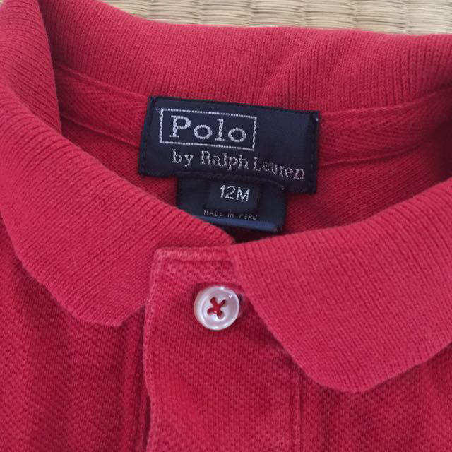 POLO RALPH LAUREN(ポロラルフローレン)のラルフローレン ポロシャツ 80  キッズ/ベビー/マタニティのキッズ服男の子用(90cm~)(その他)の商品写真