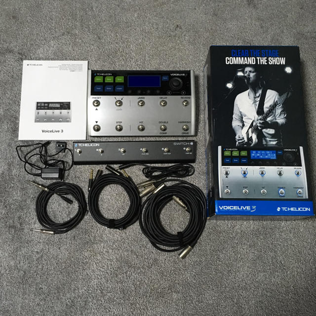 TC-HELICON Voicelive 3 + Switch-6 おまけ多数 - エフェクター