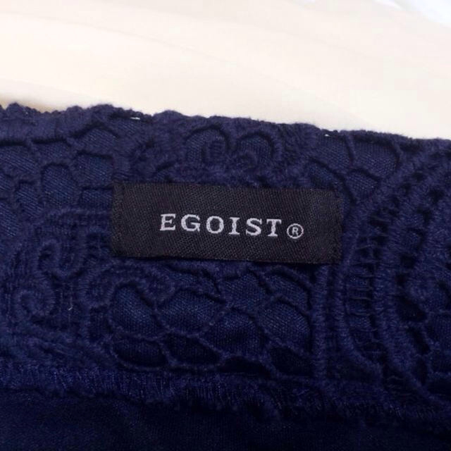 EGOIST(エゴイスト)のレース編みタイトスカート レディースのスカート(ミニスカート)の商品写真