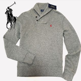 ポロラルフローレン(POLO RALPH LAUREN)のPOLO RALPH LAURENショールカラースウェット /Gra(スウェット)