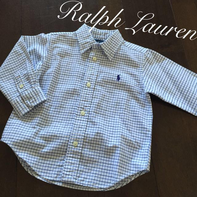 Ralph Lauren(ラルフローレン)のRalphLaurenチェックシャツ美品 キッズ/ベビー/マタニティのキッズ服男の子用(90cm~)(その他)の商品写真