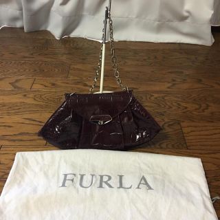 フルラ(Furla)のフルラ クラッチバック パーティーバック ボールド ワインレッド(クラッチバッグ)