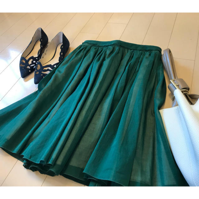 TOMORROWLAND(トゥモローランド)のトゥモローランド  マカフィー フレアスカート レディースのスカート(ひざ丈スカート)の商品写真