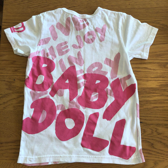 BABYDOLL(ベビードール)のBABY DOLL 半袖シャツ  140 キッズ/ベビー/マタニティのキッズ服女の子用(90cm~)(Tシャツ/カットソー)の商品写真