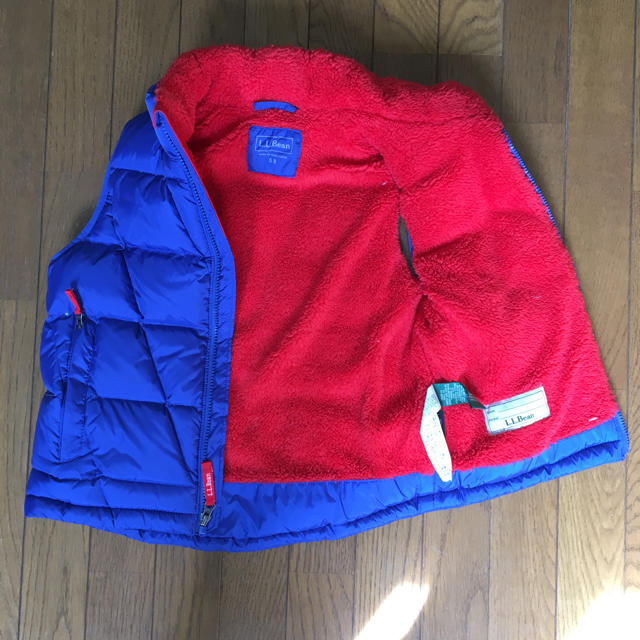 L.L.Bean(エルエルビーン)のL.L.Bean  ダウンベスト キッズ/ベビー/マタニティのキッズ服男の子用(90cm~)(ジャケット/上着)の商品写真