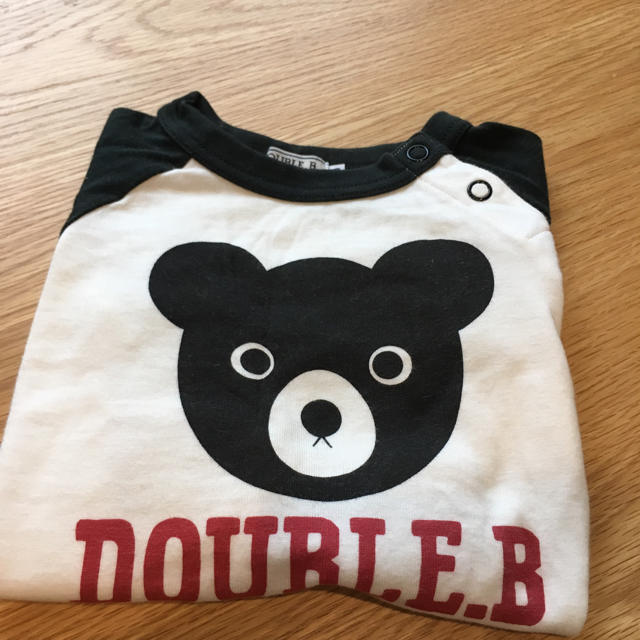 DOUBLE.B(ダブルビー)のダブルビー★美品 キッズ/ベビー/マタニティのキッズ服男の子用(90cm~)(Tシャツ/カットソー)の商品写真