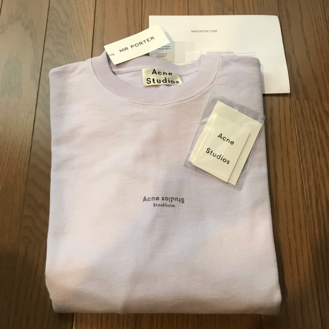 ACNE(アクネ)のAcne Studios 18aw ロゴ スウェット XS 新品 タグ付 メンズのトップス(スウェット)の商品写真