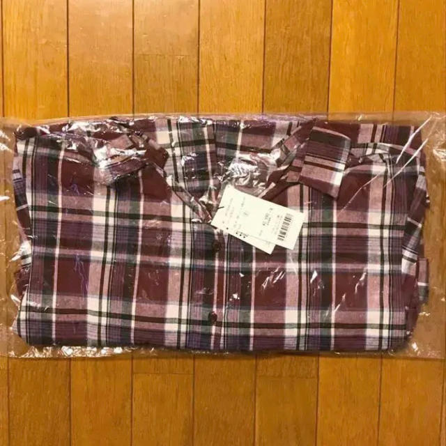 WEGO(ウィゴー)のWEGO リングベルトビッグシャツ パープル レディースのトップス(シャツ/ブラウス(長袖/七分))の商品写真