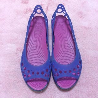 クロックス(crocs)のクロックス アドリナ フラット25センチ(ハイヒール/パンプス)