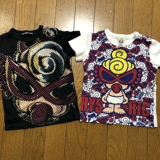 ヒステリックミニ(HYSTERIC MINI)の二点セット(Tシャツ/カットソー)