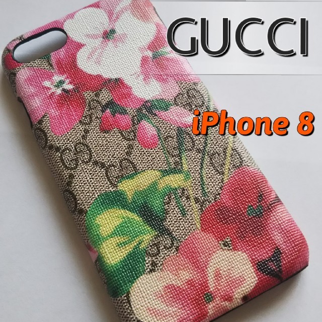 Gucci - GUCCI iPhoneケース ブルーム iPhone8の通販 by たけなか's shop｜グッチならラクマ