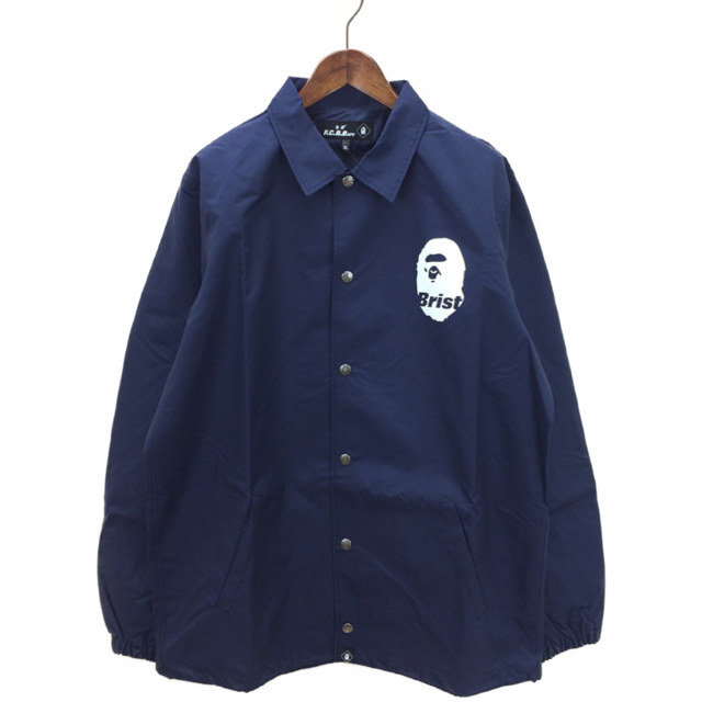 F.C.R.B Bristol APE コーチジャケット ネイビーXL F.C.R.B Bristol APE コーチジャケット ネイビーXL