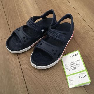 クロックス(crocs)の新品！クロックス サンダル C13 19cm (サンダル)