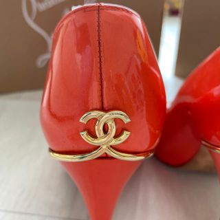 シャネル(CHANEL)のCHANEL パンプス 38.5(ハイヒール/パンプス)