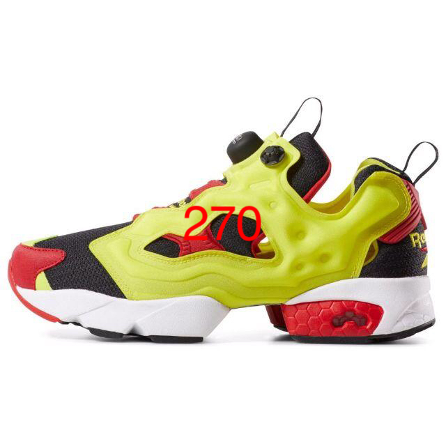 スニーカー270 Reebok INSTAPUMP FURY OG CITRON