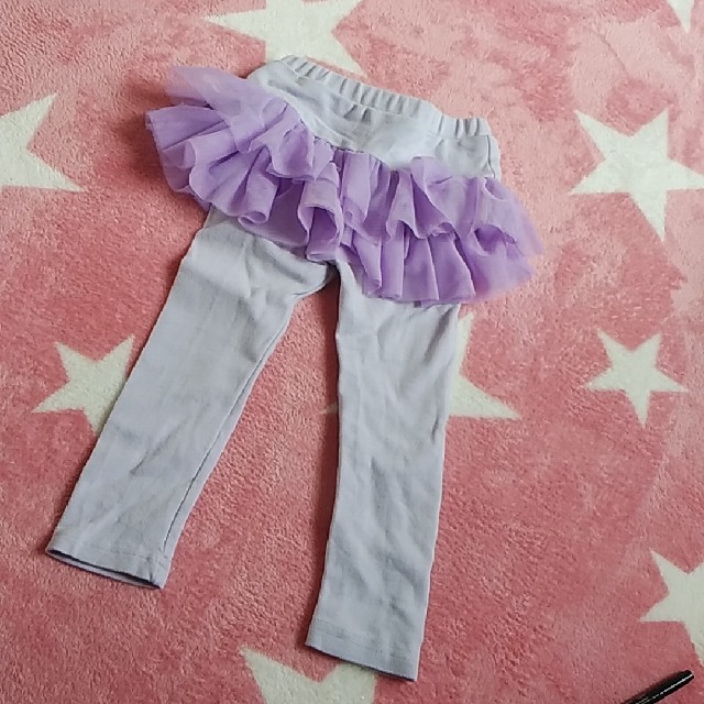 美品  レギンス付きスカート  100 キッズ/ベビー/マタニティのキッズ服女の子用(90cm~)(スカート)の商品写真