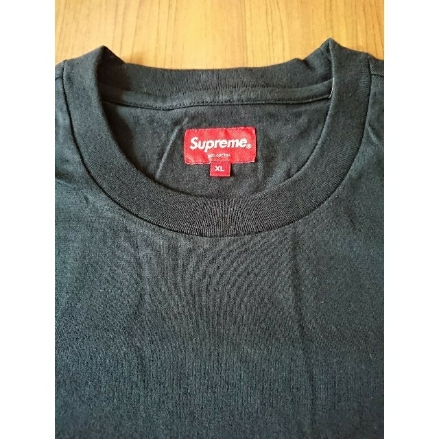 Supreme Mesh Stripe Pocket Tee Navy XL