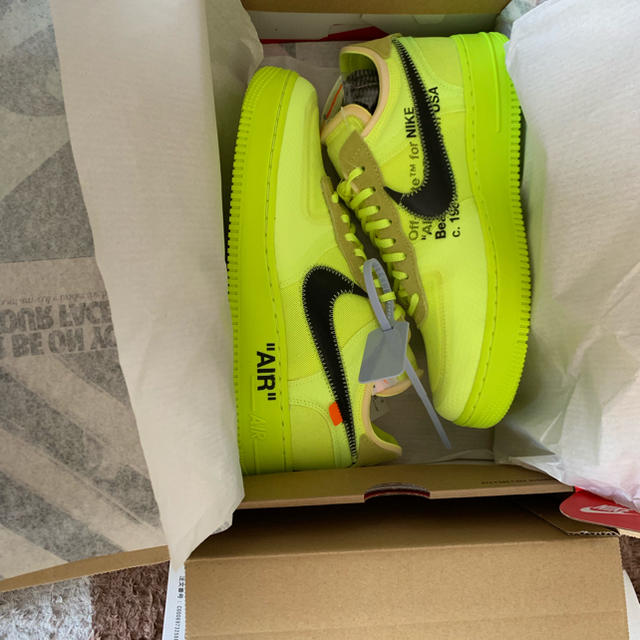 感謝価格】 × off-white - OFF-WHITE nike 27cm エアフォース1