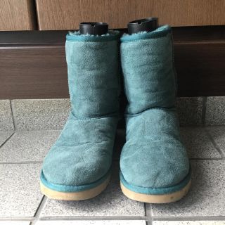 アグ(UGG)のアグ UGG ムートンブーツ ショート グリーン(ブーツ)