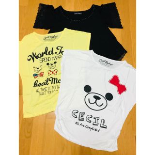 セシルマクビー(CECIL McBEE)の明日10時まで！CECIL McBEE Tシャツ 3枚(Tシャツ(半袖/袖なし))