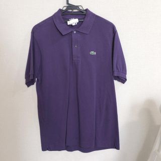 ラコステ(LACOSTE)のラコステ ポロシャツ 紫(ポロシャツ)