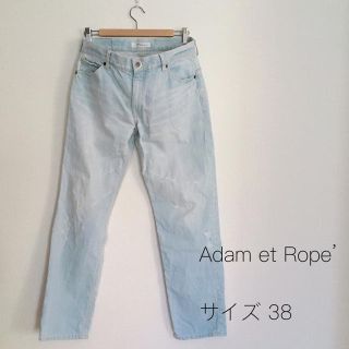 アダムエロぺ(Adam et Rope')のアダムエロペ  薄青 デニム パンツ(デニム/ジーンズ)