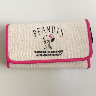 ピーナッツ(PEANUTS)の新品美品スヌーピーキーケース(キーケース)