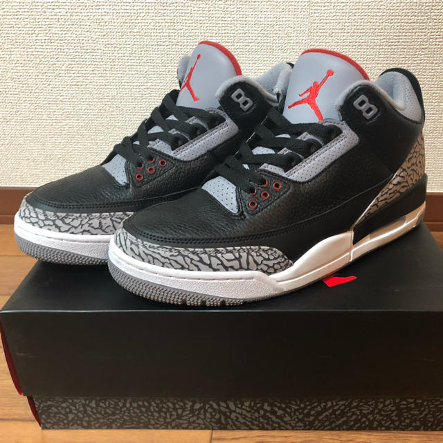 NIKE(ナイキ)のjordan3 セメント OG 美品27.5cm メンズの靴/シューズ(スニーカー)の商品写真