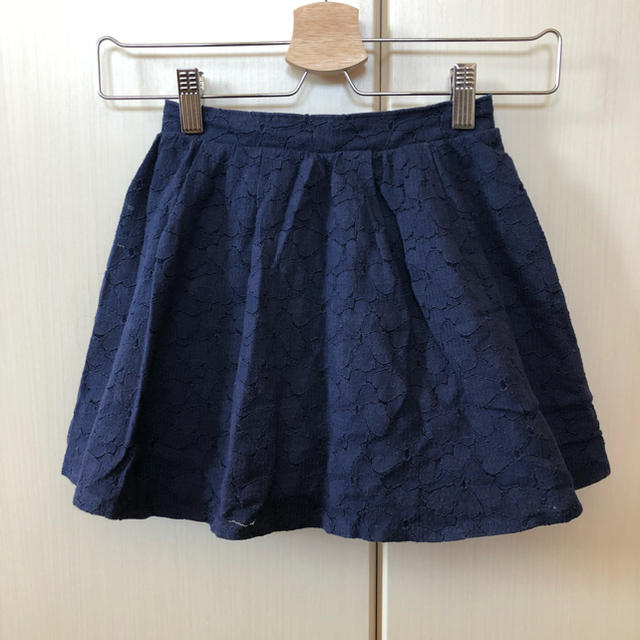 Right-on(ライトオン)の【ライトオン】キッズ☆花柄レース キュロット キッズ/ベビー/マタニティのキッズ服女の子用(90cm~)(スカート)の商品写真