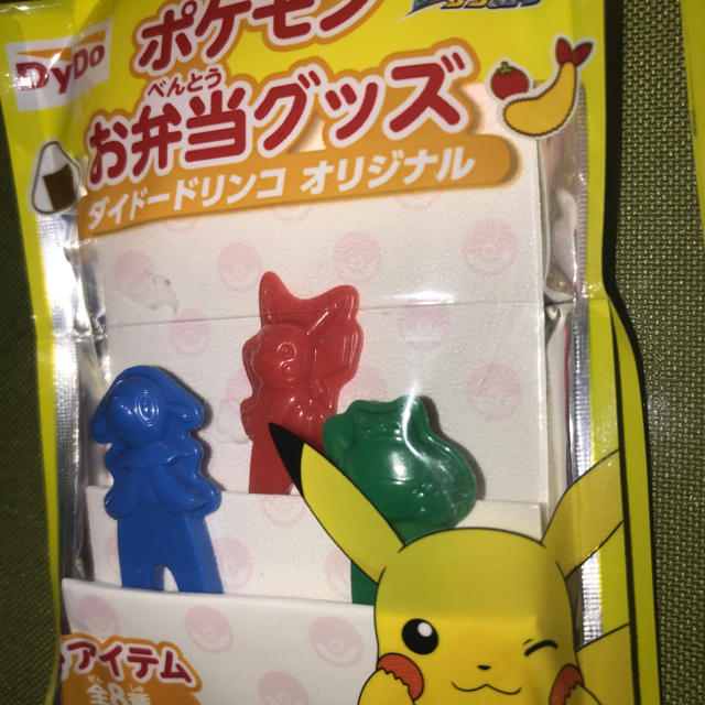 ポケモン(ポケモン)のポケモン お弁当グッズ ピックセット 非売品 ポケットモンスター インテリア/住まい/日用品のキッチン/食器(弁当用品)の商品写真