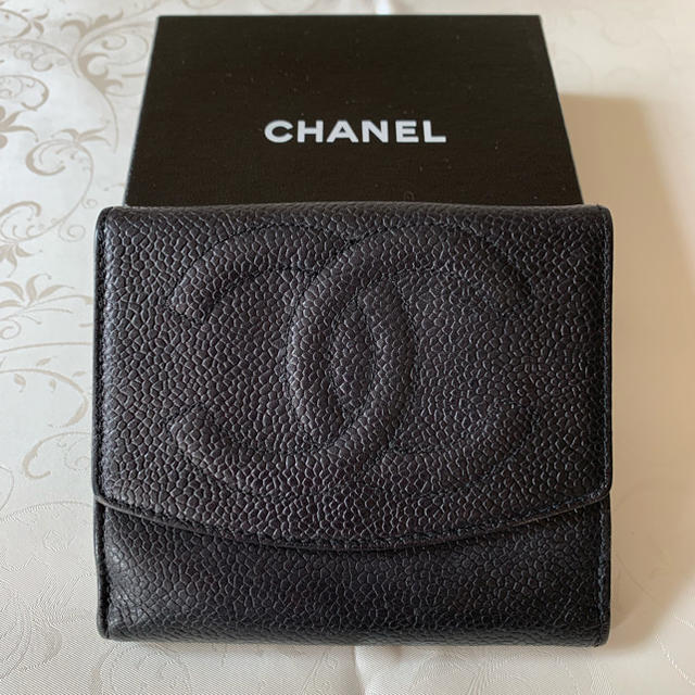 CHANEL(シャネル)のRAB様専用‼️シャネル キャビアスキン 財布 レディースのファッション小物(財布)の商品写真