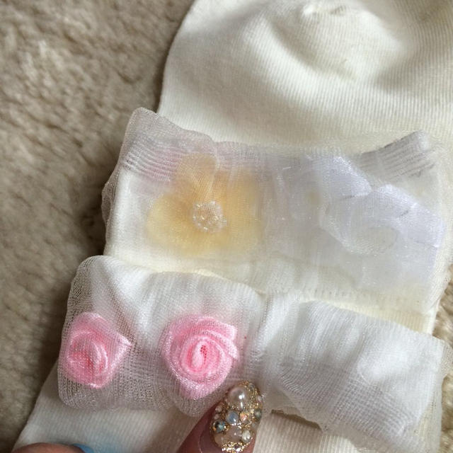 tutuanna(チュチュアンナ)のお花ソックス☆ その他のその他(その他)の商品写真