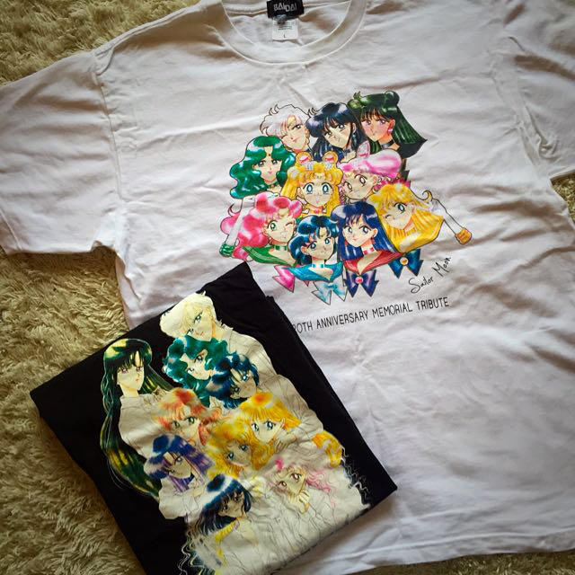 BANDAI(バンダイ)のセーラームーン Tシャツ Lsize×2 レディースのトップス(Tシャツ(半袖/袖なし))の商品写真