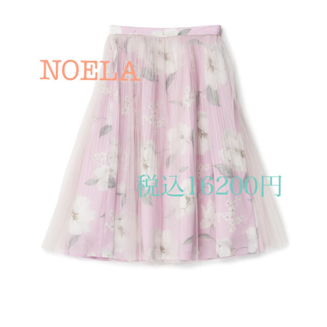 Noela(ノエラ)のNOELA 花柄シフォンスカート☆新品 レディースのスカート(ひざ丈スカート)の商品写真