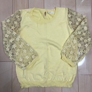 ウィルセレクション(WILLSELECTION)のイエロー トップス(カットソー(長袖/七分))