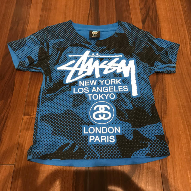 STUSSY(ステューシー)の【美品】STUSSY Ｔシャツ キッズ/ベビー/マタニティのキッズ服男の子用(90cm~)(Tシャツ/カットソー)の商品写真