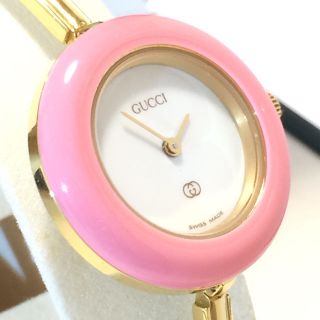 グッチ(Gucci)の超美品 グッチ 時計 チェンジベゼル(腕時計)