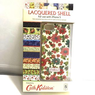 キャスキッドソン(Cath Kidston)の新品CathKidsonキャスキッドソンiPhone5ジャケットカバーケース花柄(iPhoneケース)