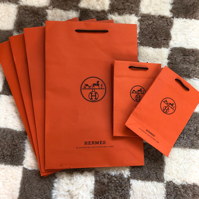 Hermes(エルメス)のHERMES ショップ袋 空箱 セット レディースのバッグ(ショップ袋)の商品写真