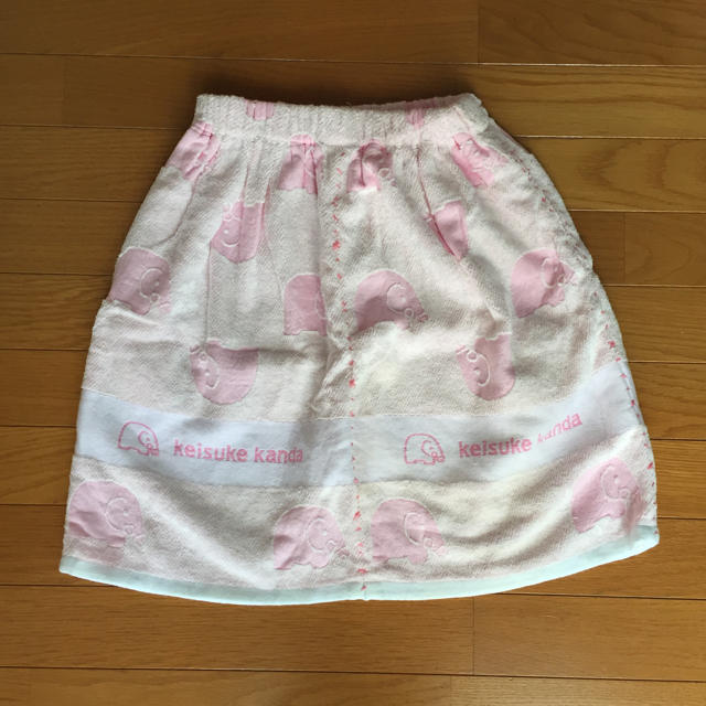 keisuke kanda(ケイスケカンダ)のkeisukekanda タオルスカート レディースのスカート(ひざ丈スカート)の商品写真