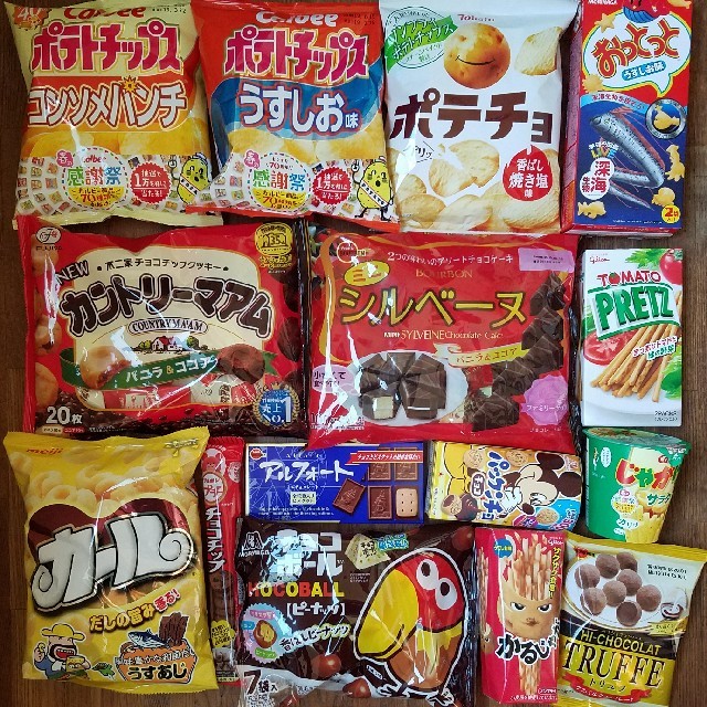 お菓子詰め合わせ♡盛りだくさん 食品/飲料/酒の食品(菓子/デザート)の商品写真