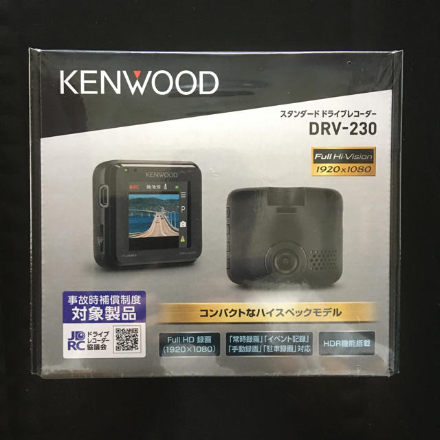 KENWOOD(ケンウッド)のドライブレコーダー スマホ/家電/カメラのカメラ(ビデオカメラ)の商品写真