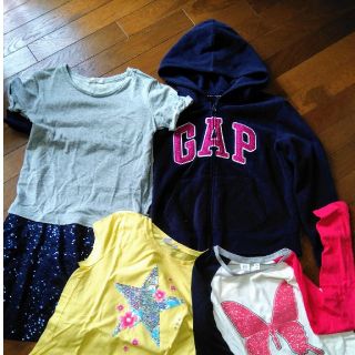 ギャップ(GAP)のお得　GAP 新品美品XXL(14-16)4点セット(ワンピース)