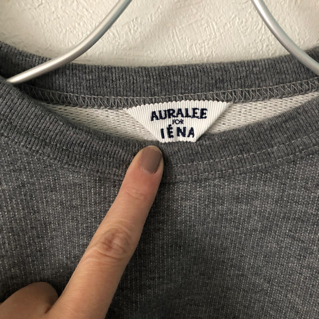 AURALEE×IENA ☆スウェット☆グレー☆美品 | svetinikole.gov.mk