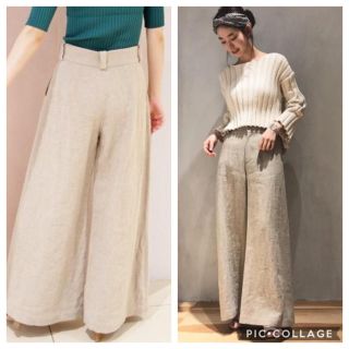 プラージュ(Plage)のplage 18SS 麻ワイドパンツ(その他)