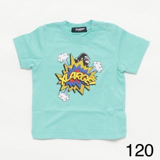 エクストララージ(XLARGE)の今期 エクストララージ 120 Tシャツ ライトグリーン(Tシャツ/カットソー)