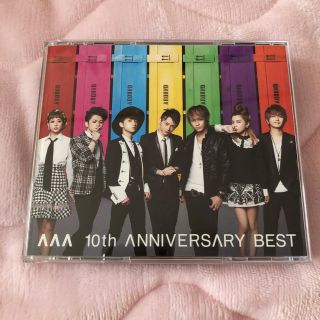 トリプルエー(AAA)のAAA 10th ANNIVERSARY BEST ちあきのトレカ付き(ポップス/ロック(邦楽))